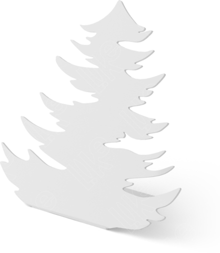 Подставка акриловая для цепей/браслетов/ёлочка фигурная/206*55*200 мм.