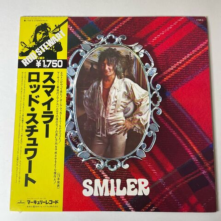 Винтажная виниловая пластинка LP Rod Stewart Smiler (Japan 1979) (Obi)