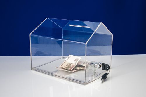 Ящик для пожертвований Домик 200х258х200