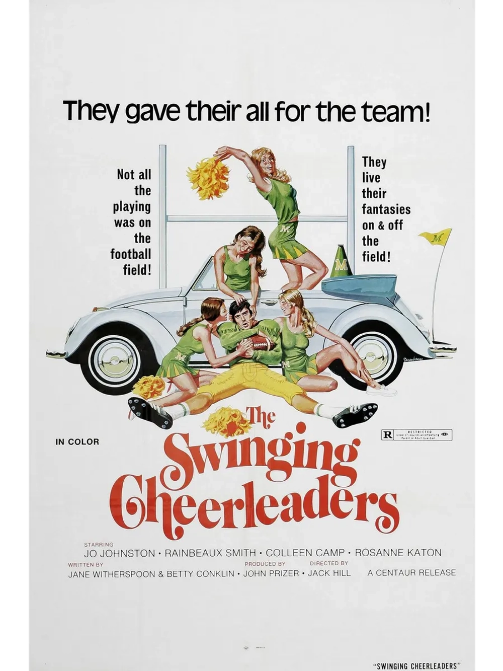 Девочки свингеры из команды поддержки (1974) (DVD-R)