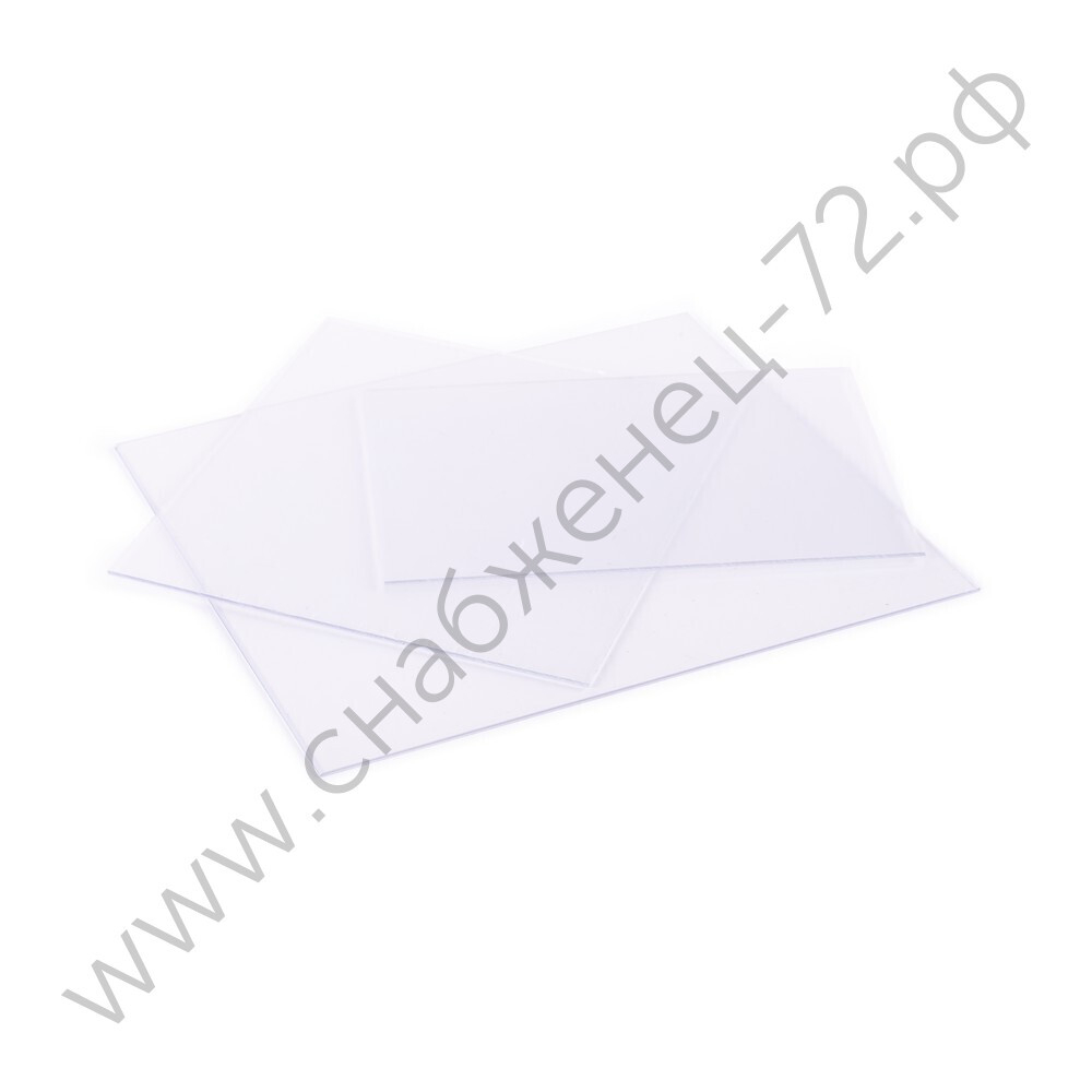 Комплект поликарбонатных стекол 114х133мм (10шт) №3 (пр-во FoxWeld)