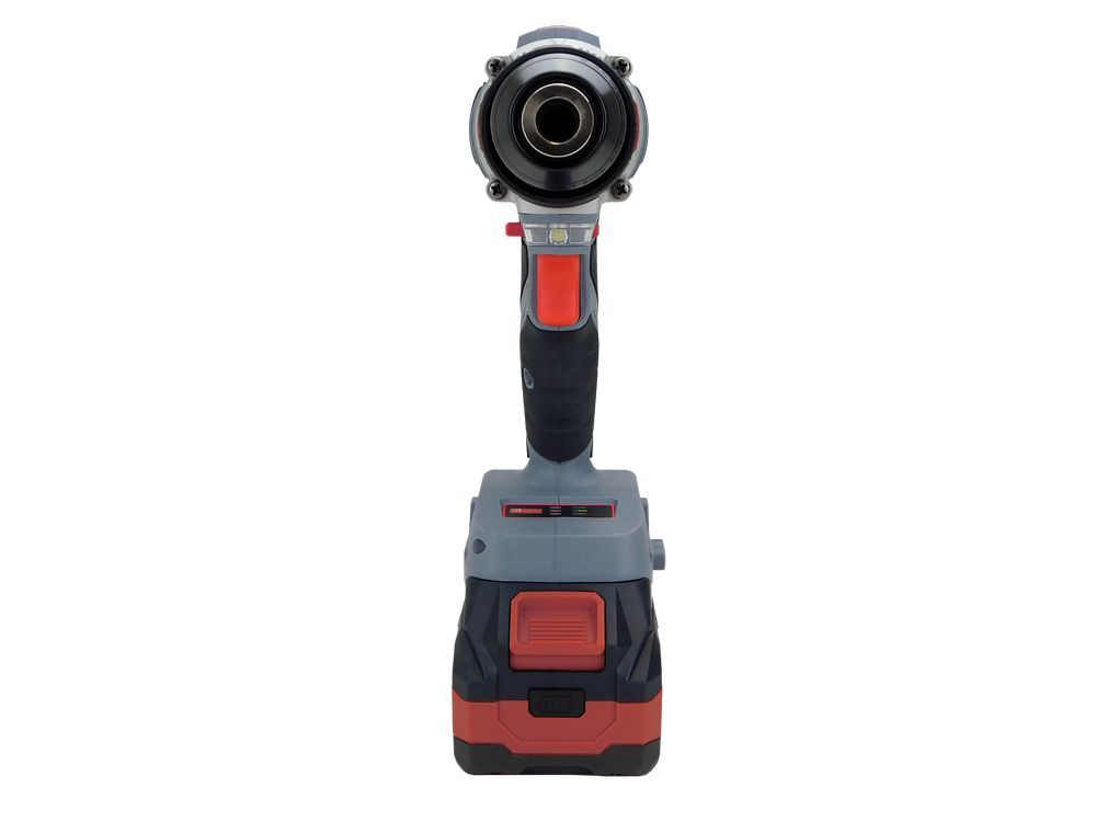 Аккумуляторный бесщеточный НАБОР 2в1 ProfiSet-2С18 (Li-ion-2шт, 4Ач, Адаптер HEX, набор головок, З/У, кейс, E0186, E0087)