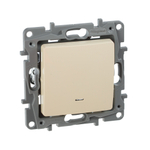 Выключатель 1-клавишный с подсветкой/индикацией 10А 250В слоновая кость ETIKA Legrand