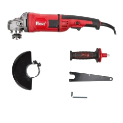 Шлифовальная машина (УШМ, Болгарка) NUMBER ONE AG1250/125 PRO 125мм, 1250Вт, длин.рук, рег.оборотов, повыш.пылезащита,Японский подшипник.