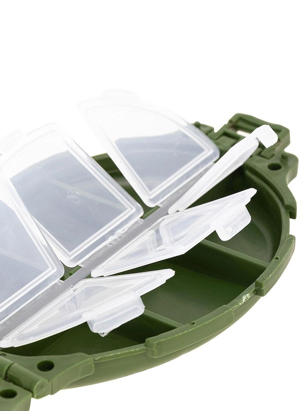 Коробка универсальная для мелочей Premier 11x7x2.5 см, зеленая