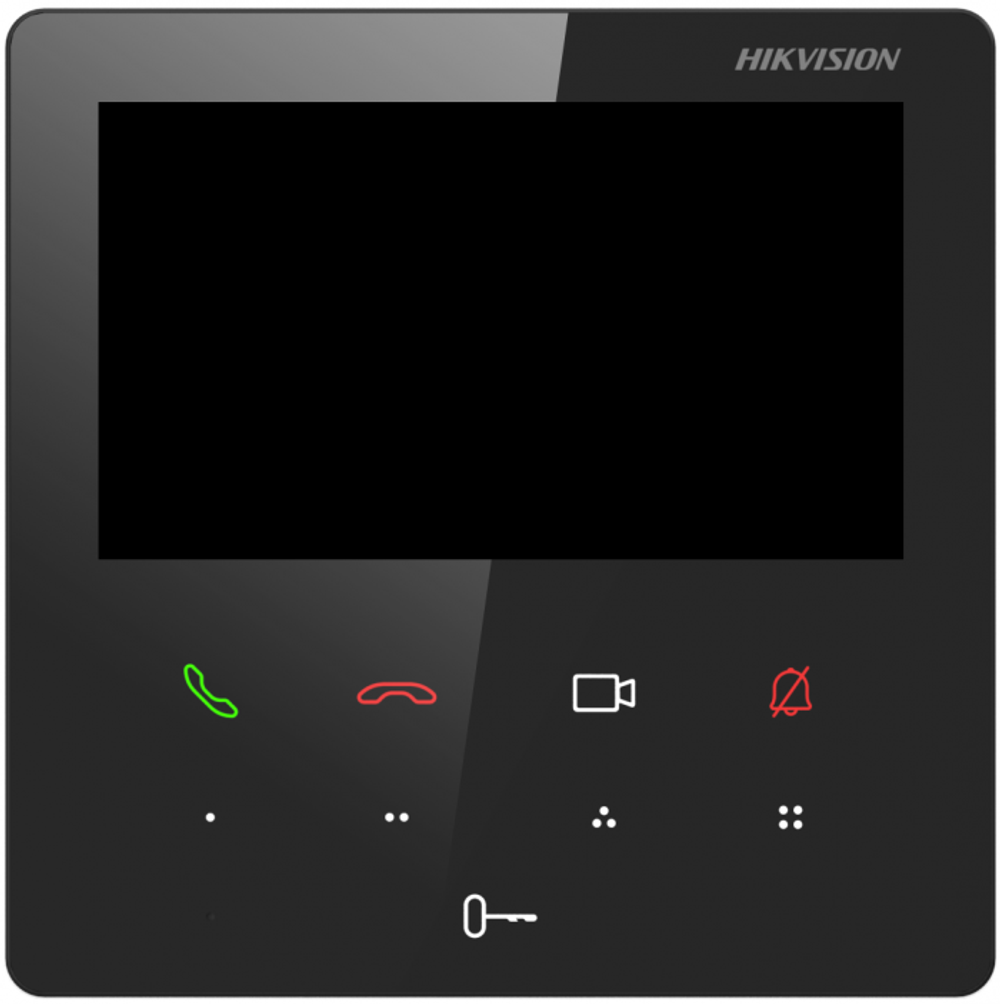 Монитор IP-домофона DS-KH6110-WE1(Black) Hikvision