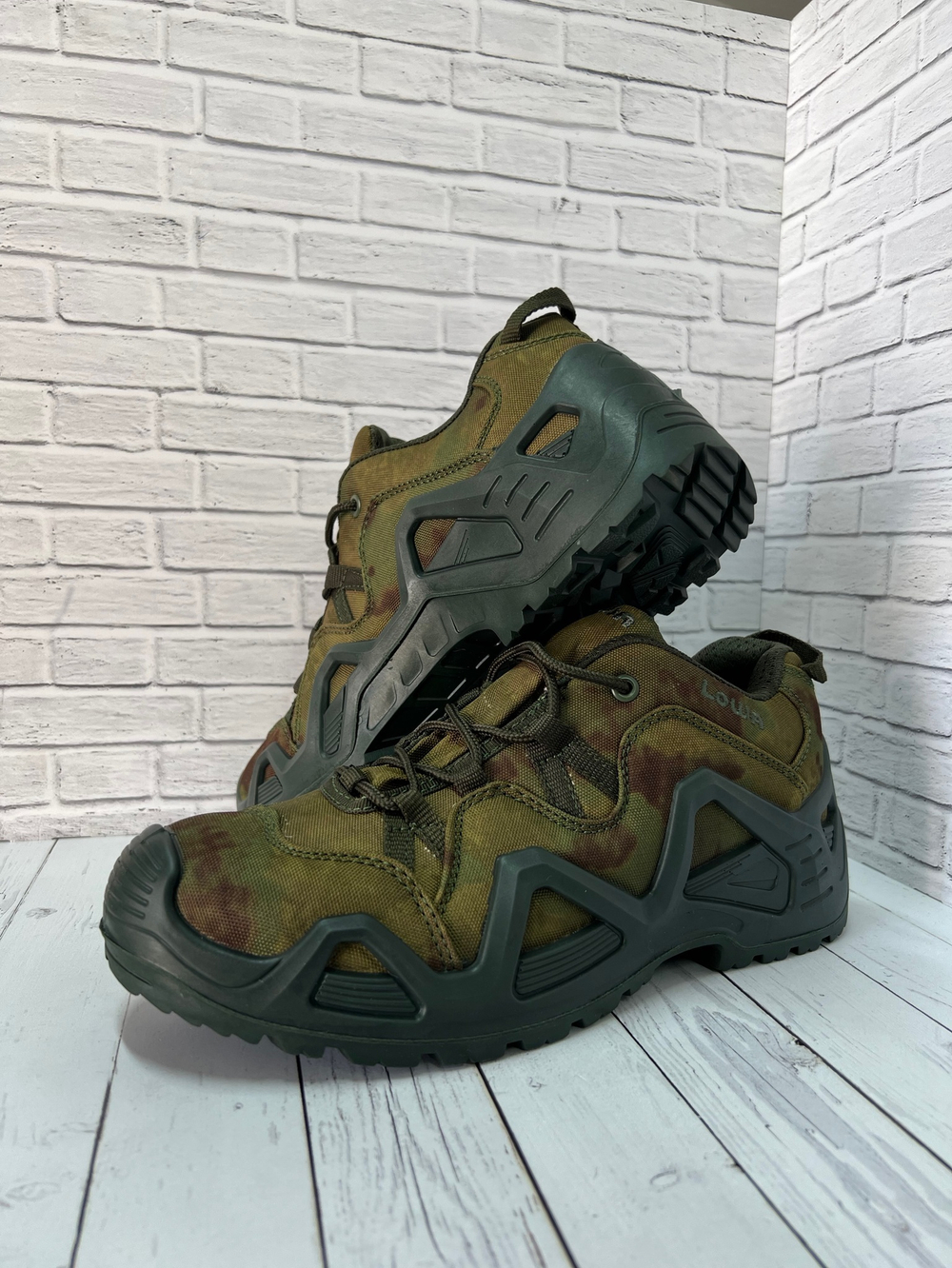 Треккинговые кроссовки Lowa / мох тёмный