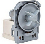 Насос/помпа для стиральной машины (M114) ASKOLL 25W, 3 защелки, клеммы назад раздельно белый 10MA56, 63AB814, 50293177007, 1322082015, 1322082007,