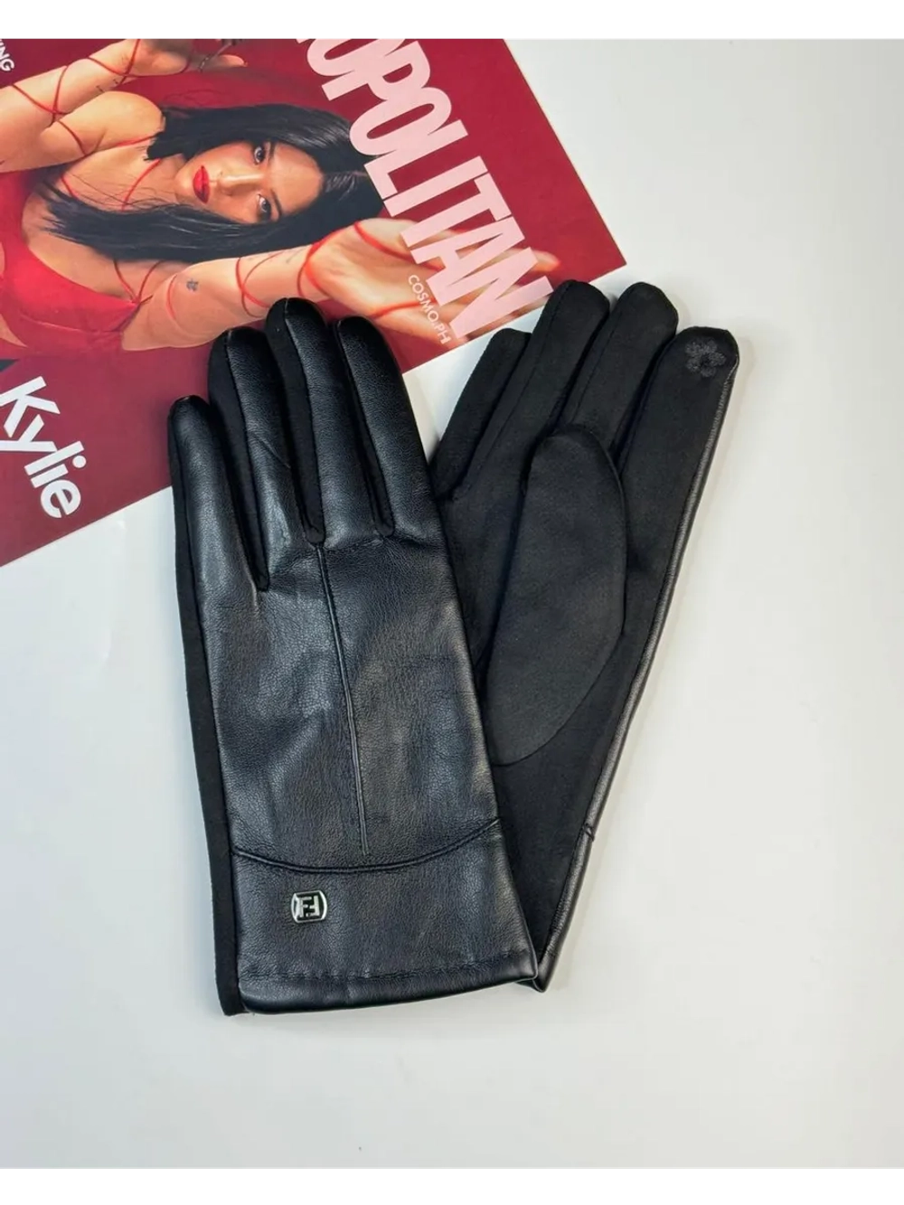 перчатки кожаные зимние теплые с подкладкой