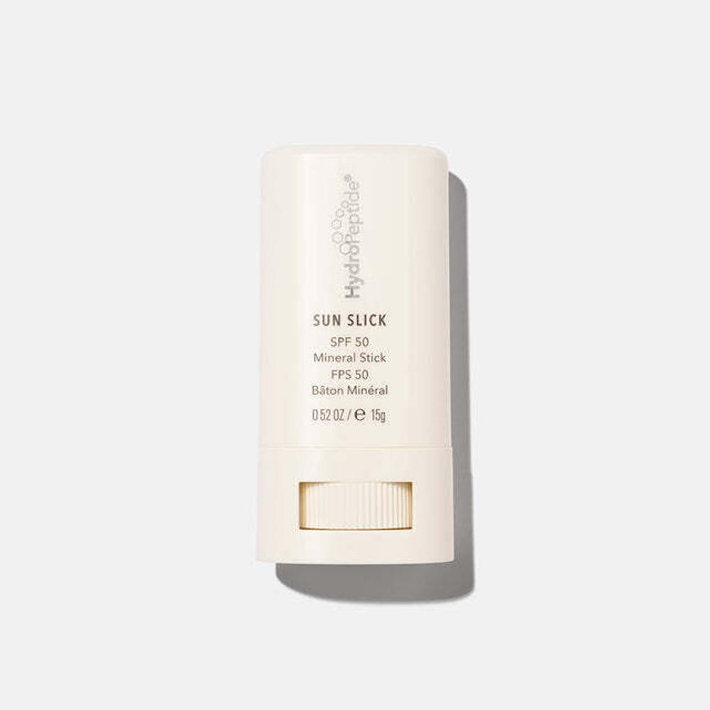HYDROPEPTIDE SUN SLICK SPF 50 Минеральный солнцезащитный крем-стик с восстанавливающими пептидами