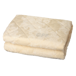 Покрывало 260x260 GF Ferrari Джада Seta молочный