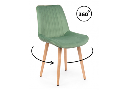 Стул деревянный Woodville Седа 360 фисташковый (zd 651), светлое дерево np