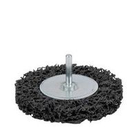 Щетка дисковая 100 мм для дрели, проволока пористый полимер-абразив Yoko