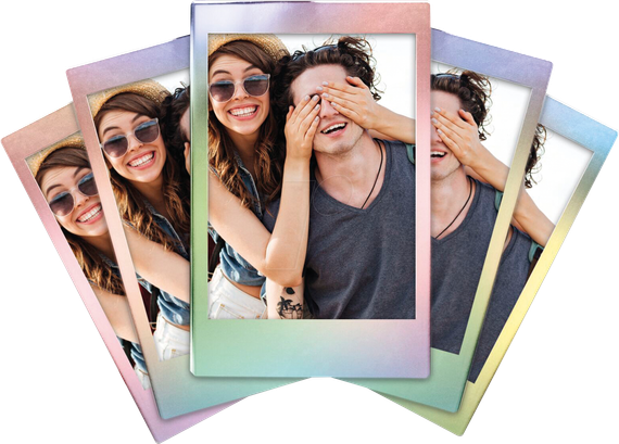 Fujifilm instax mini film, frame: Mermaid Tail