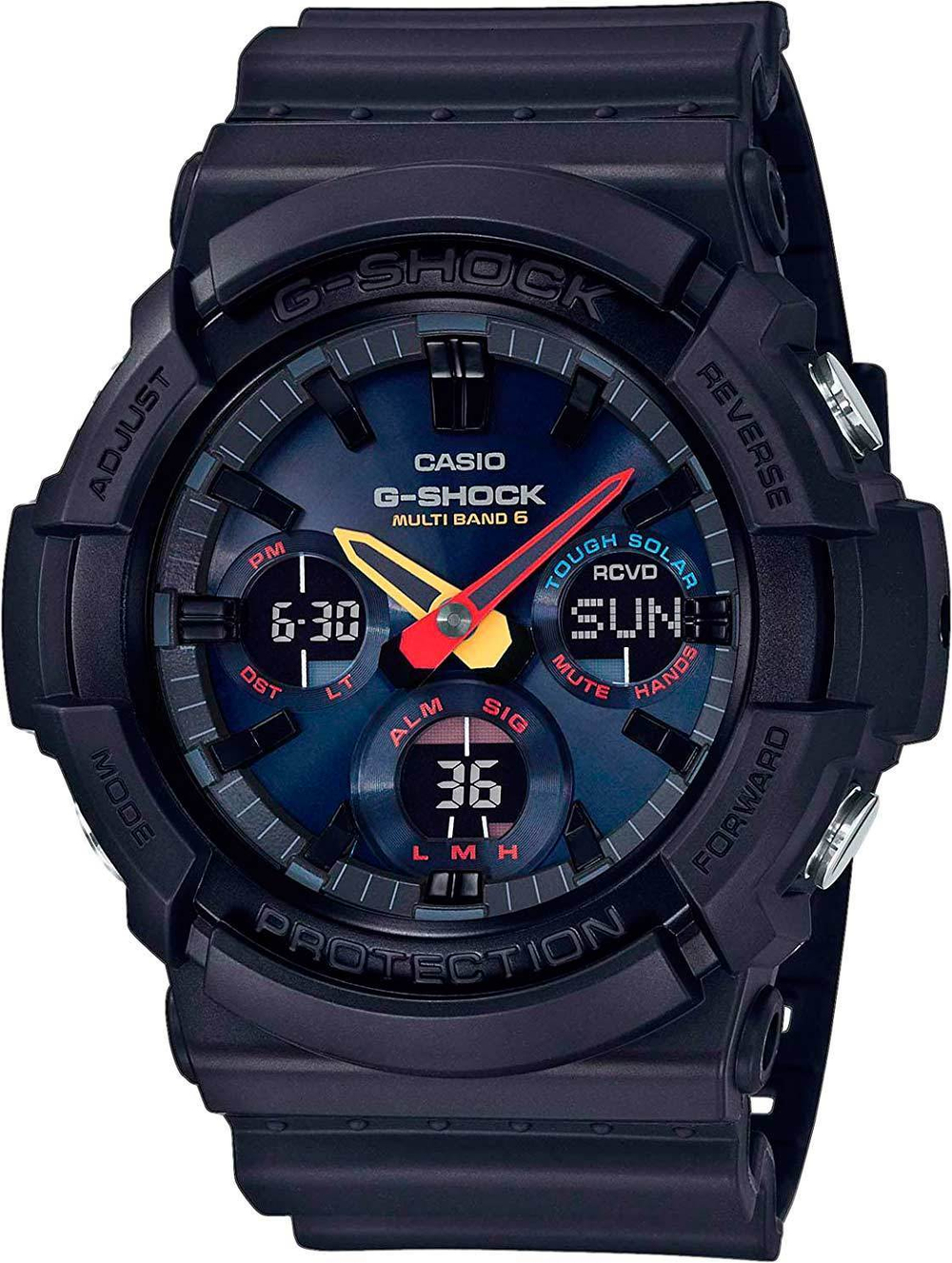 Японские наручные часы Casio G-SHOCK GAW-100BMC-1AER