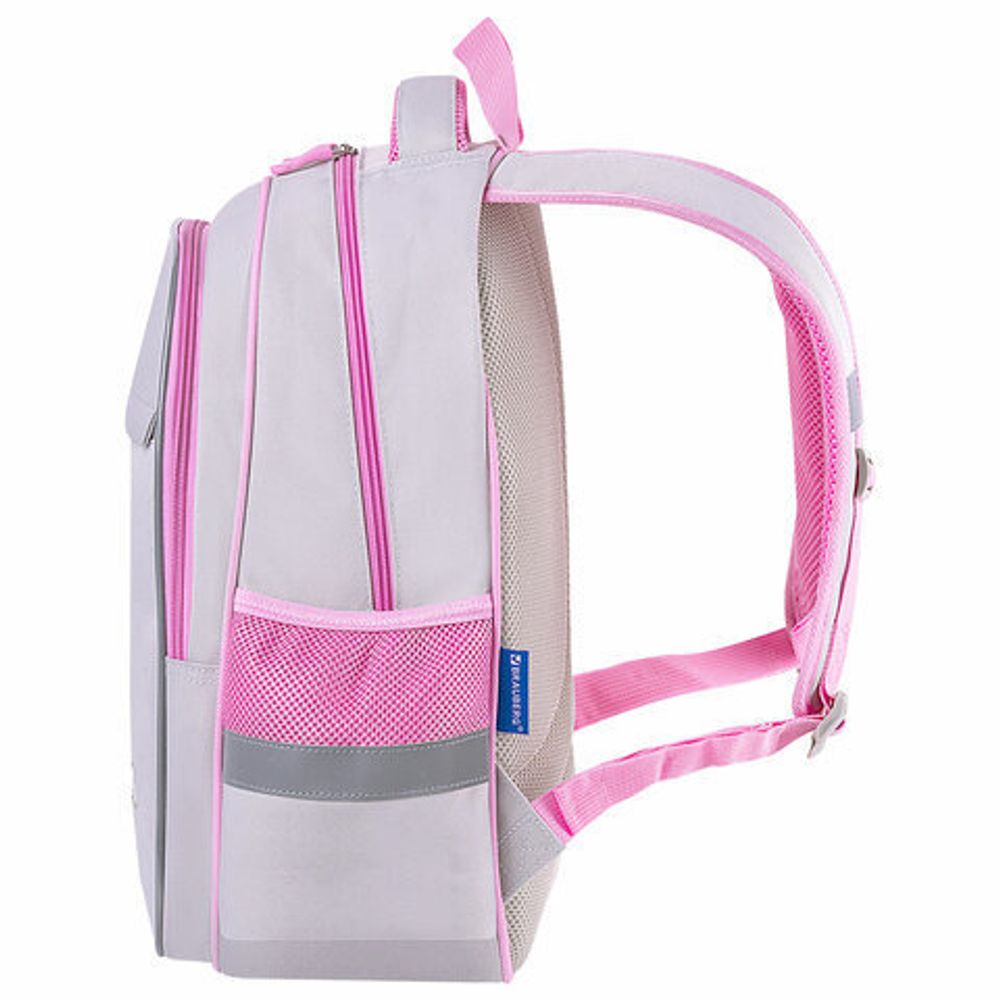 Рюкзак BRAUBERG FAVOUR, 2 отделения, 3 кармана, "Fluffy kittens", 40х29х15 см, 271417