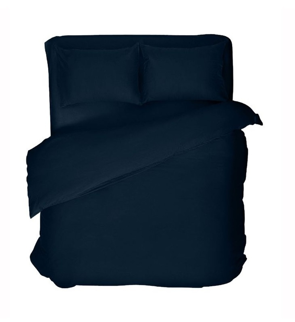 Комплект постельного белья "Verossa" Сатин 1,5СП с наволочками 50/70 (Twilight blue)