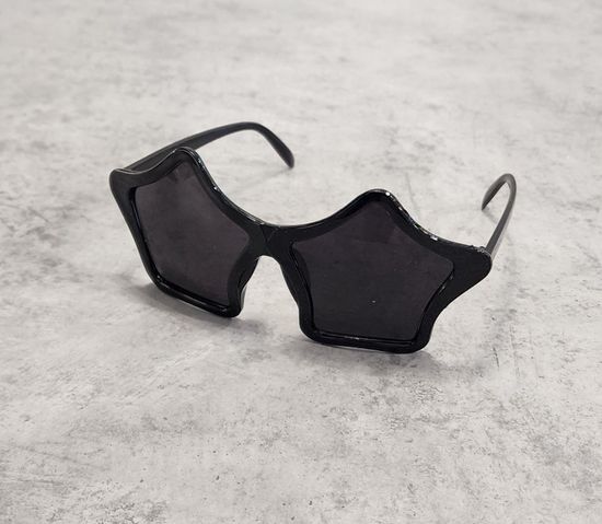 Очки Черт жёлтые с зелёным