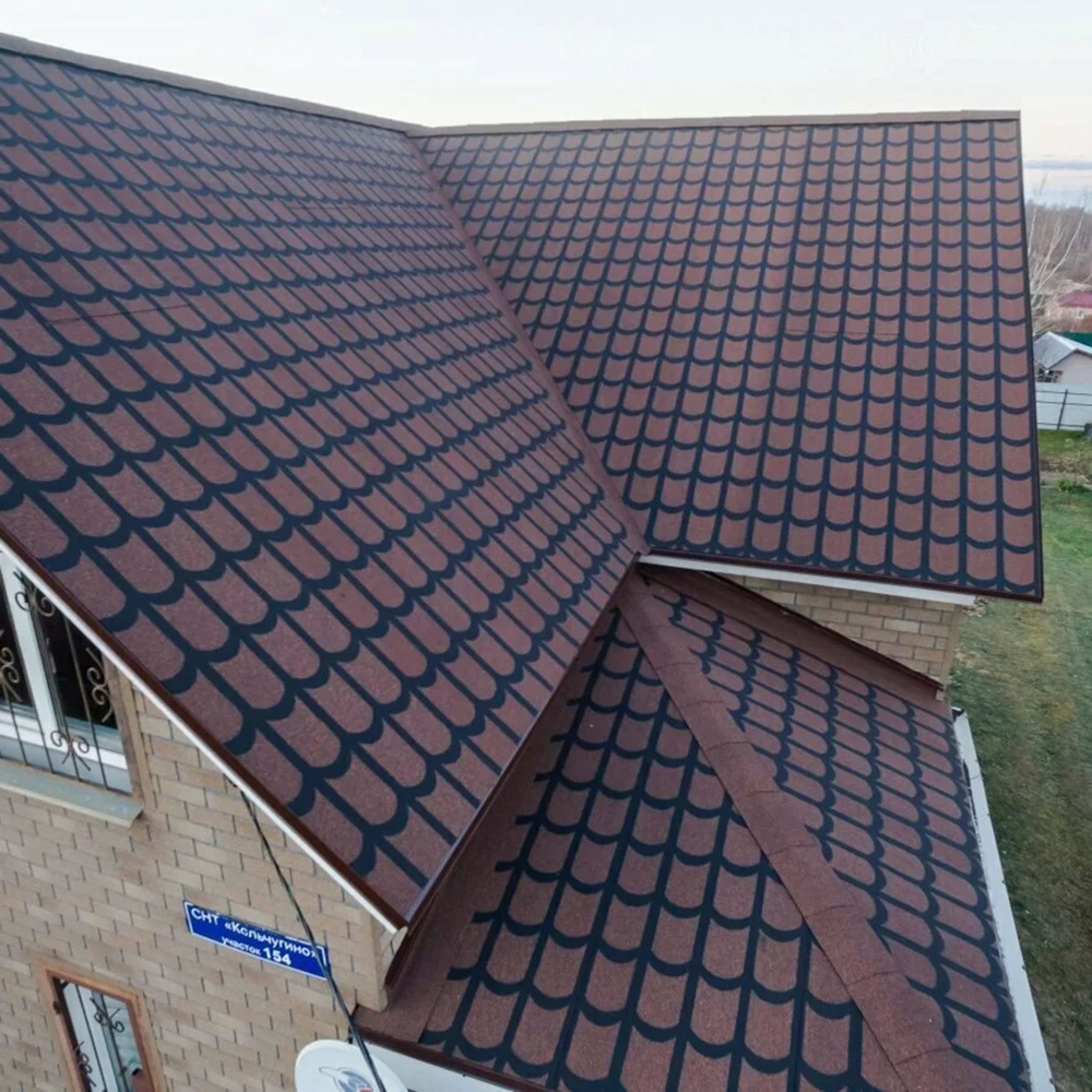 Рулонная черепица Технониколь Классическая, 8 м², коричневая