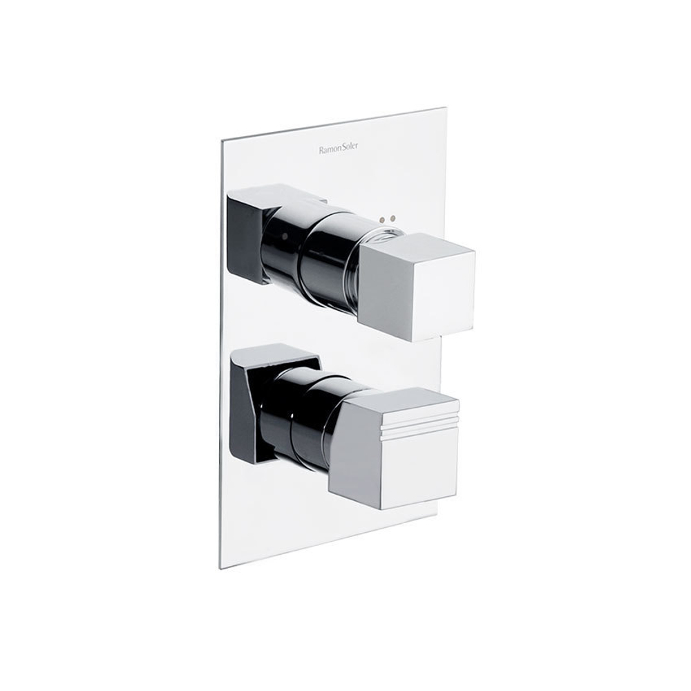 Встраиваемый смеситель для душа на 2 выхода KUATRO 471502S