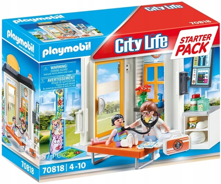 Конструктор Playmobil City Life 70818 Детский доктор