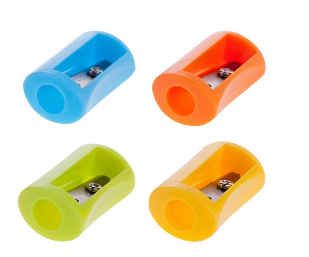 Точилка пластик, в ассорт. (Спейс)