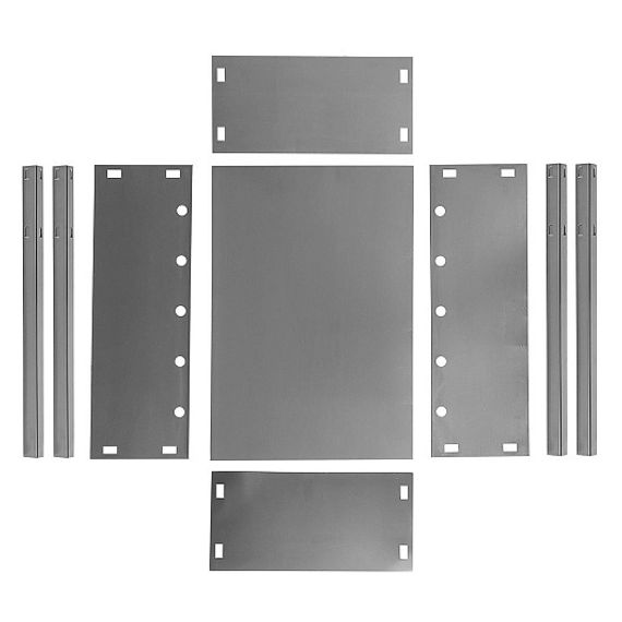 Мангал сборный Helios Light 350x240x350мм, сталь 0,4мм (HS-МC.02-Э) Helios (0)