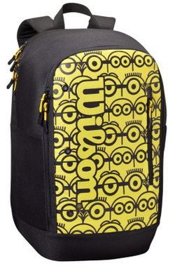 Рюкзак теннисный Wilson Minions Tour Backpack - black/yellow