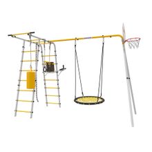 ROMANA Спорт Плюс 2 (желтый/серый) (с сеткой-гнездом 80см)