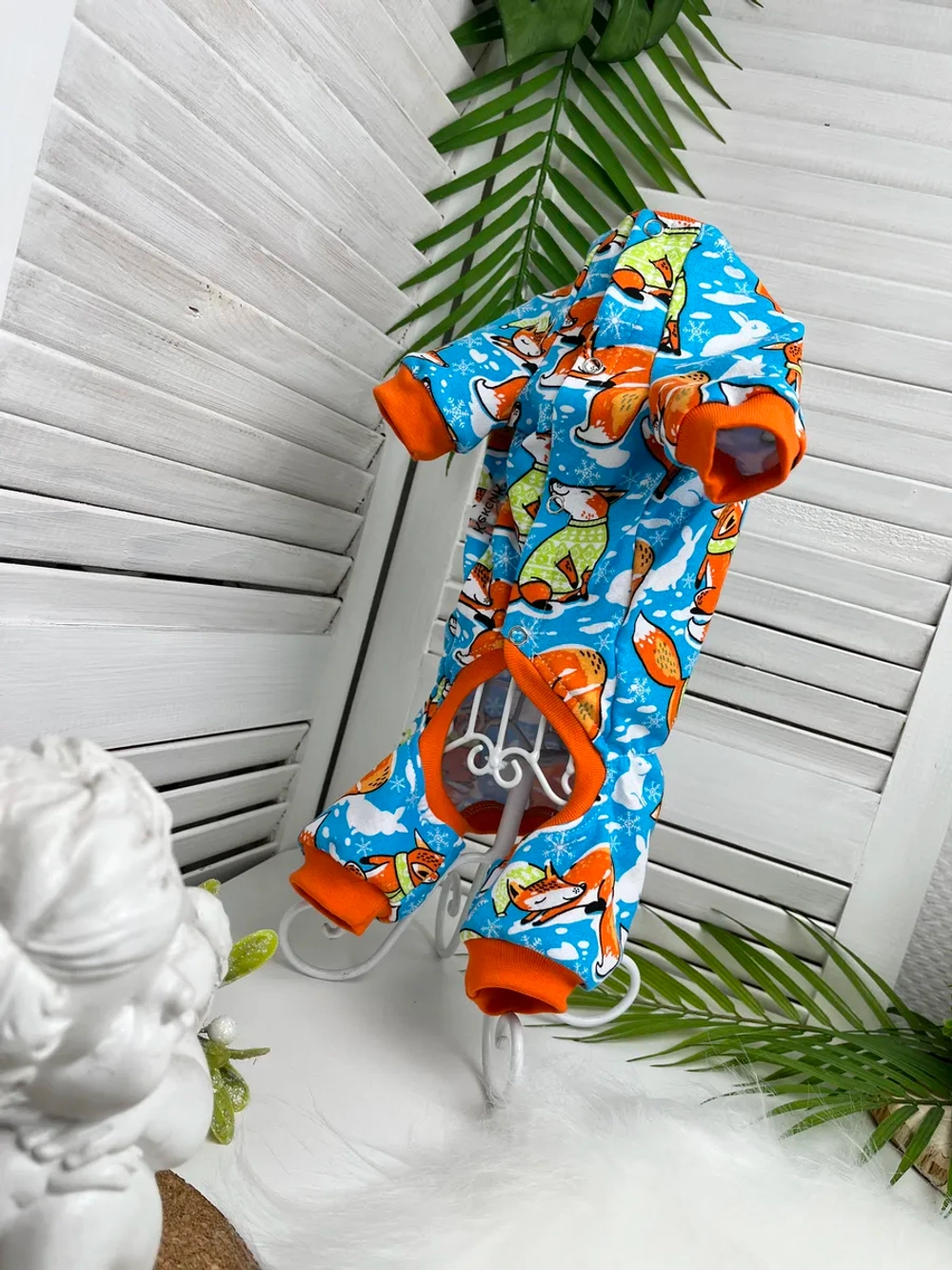 Комбинезон для собак и кошек хлопковый