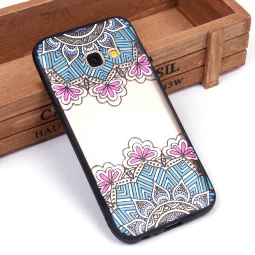 Чехол Кружево для Samsung Galaxy A3 (2017), 003613