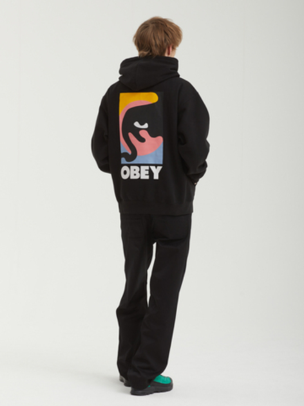 Мужская Толстовка Obey Quarter Icon