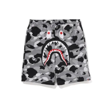 A Bathing Ape Bathing Ape 1st Camo Shark Track Шорты