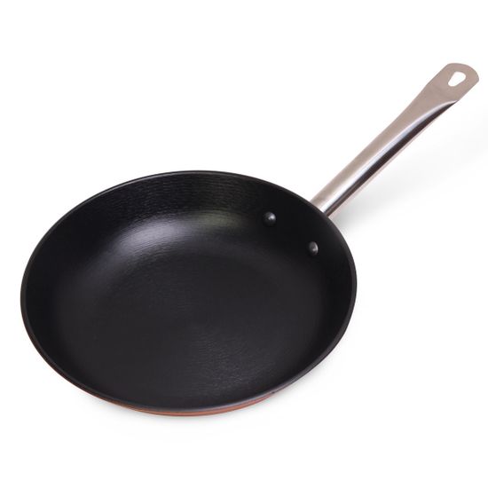 Сковорода чугунная с  антипригарным покрытием 28 см Kamille