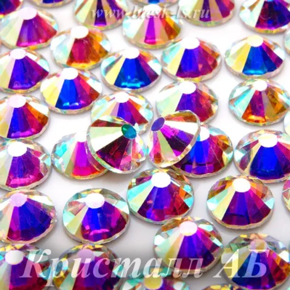 ЛС Стразы холодной фиксации, Кристалл АБ