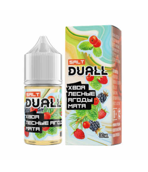 Жидкость Duall, 30 мл, HARD Хвоя, лесные ягоды, мята
