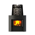 Дровяная банная печь Grill'D Cometa Vega 180 Window