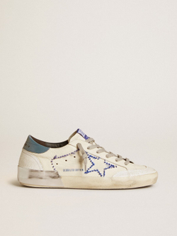 Super Star LTD in nappa with embroidered star and leather heel tab
