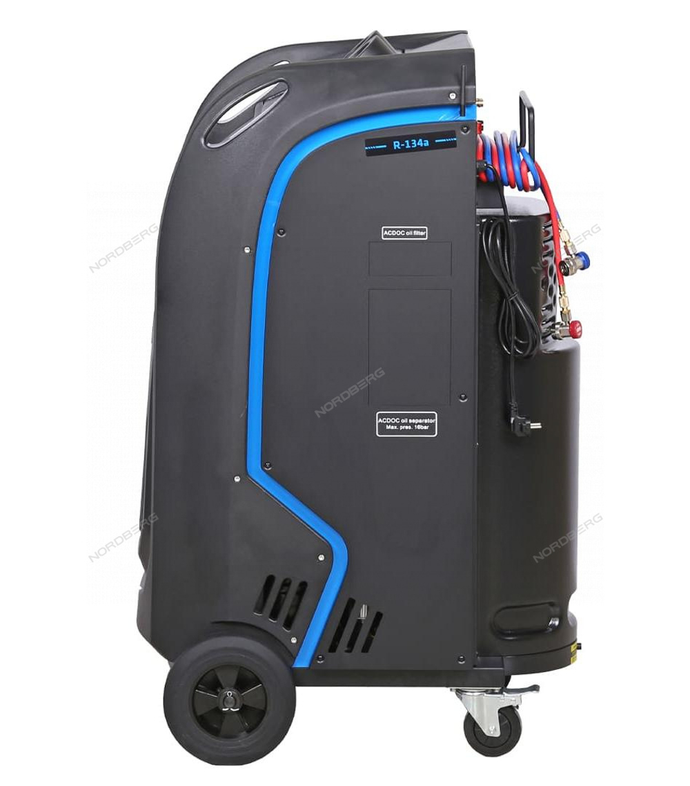Установка автомат для заправки и диагностики автомобильных кондиционеров с принтером NORDBERG NF21