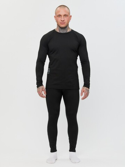 Комплект термобелье мужское с начесом LEGENDA Urban черный