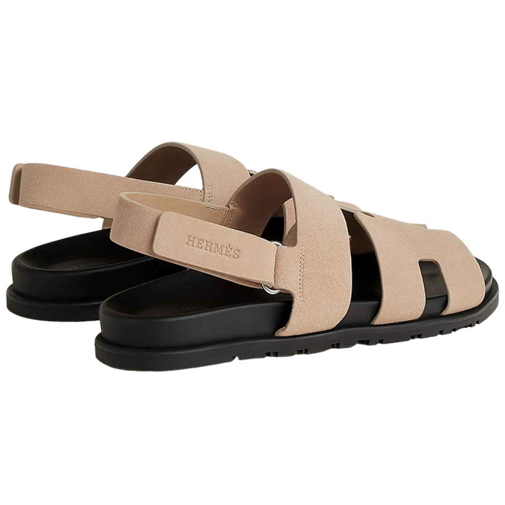 Hermes Genius Casual Wear Beach Sandals Men's Brown, H231696Z H1J