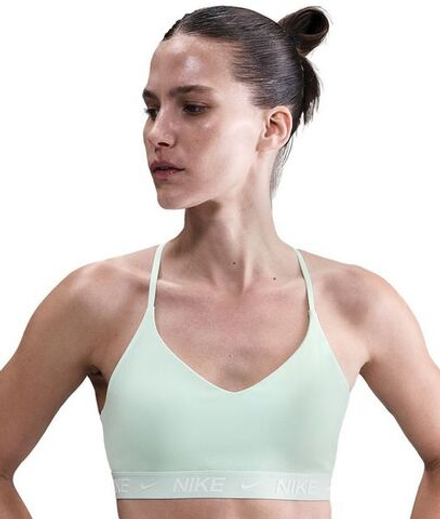 Теннисный бюстгальтер Nike Indy Light Support Padded Adjustable Sports - mint foam