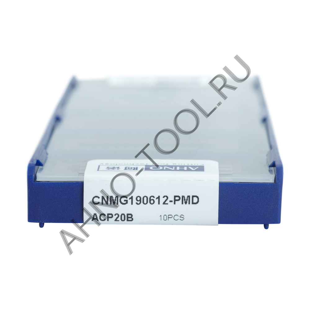 Пластина твердосплавная ISO CNMG190612-PMD ACP20B AHNO по стали, получистовая