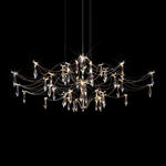 Подвесная светодиодная люстра Loft It Mira 10587/1000 Silver Asfour