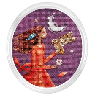 "Вечерний разговор"-C70002  вышивка