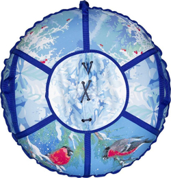 Тюбинг Санки-Ватрушка Prival Снегирёк 110 см с камерой