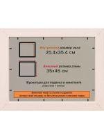 Рамка для постера и фотографий 25x35