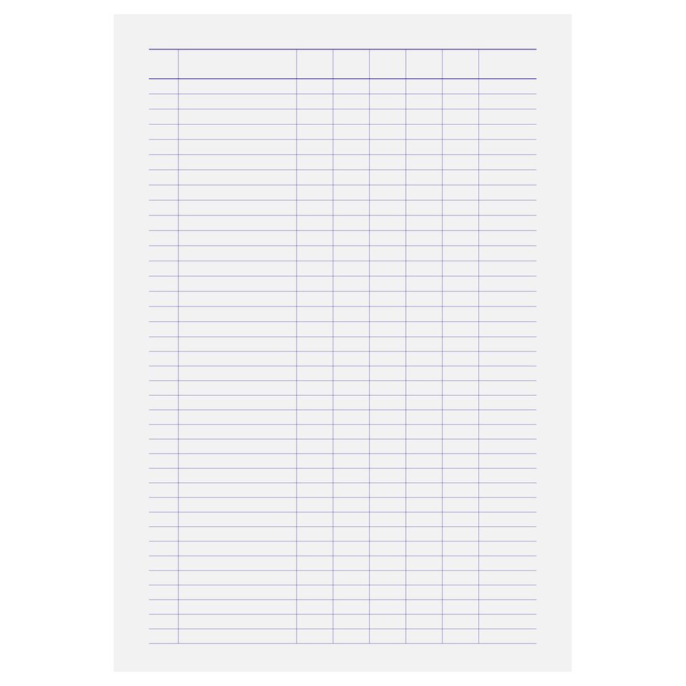 Книга учёта А4, 48л., пустографка, обл. мелованный картон, блок офсет, Спейс