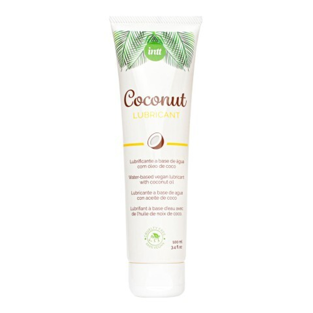 Веганский лубрикант на водной основе с кокосовым вкусом Intt Coconut 100 мл
