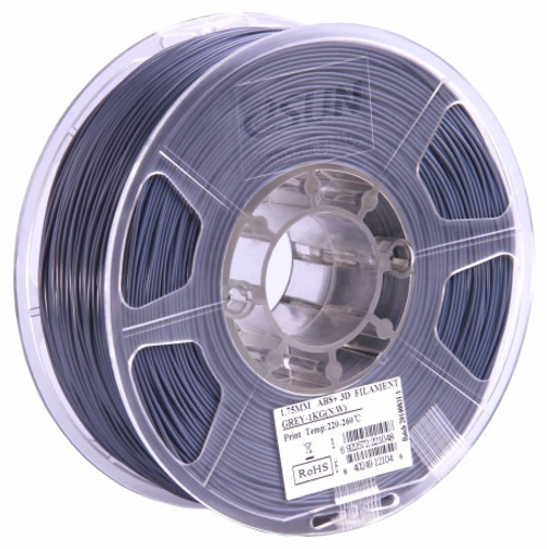 Пластик для 3D-печати ESUN ABS+175G1 серый